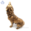 Resin Art Set Modern Resin Wolf statue Decor Figurine Supplier